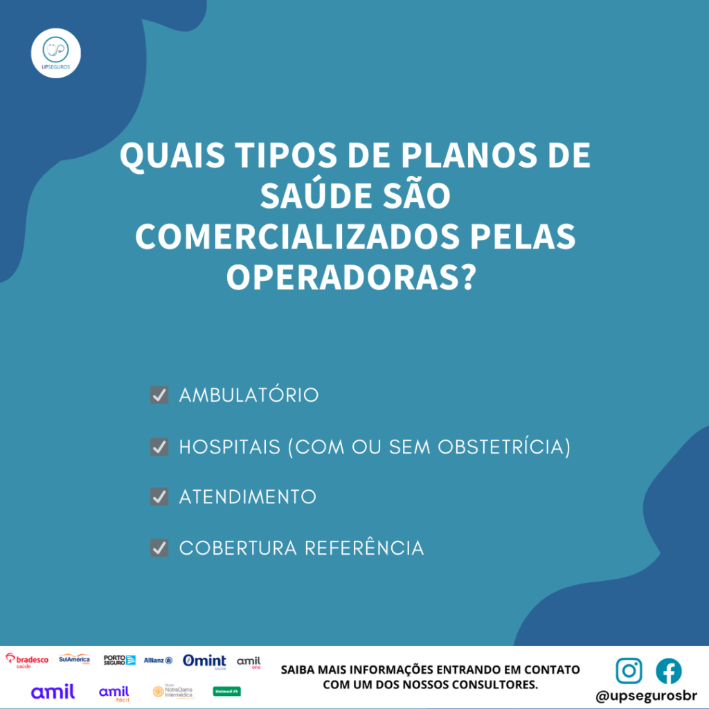 Quais Tipos De Planos De Saúde São Comercializados Pelas Operadoras